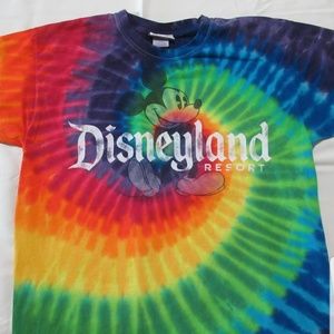 Vintage Classic Disneyland Tiedie Shirt